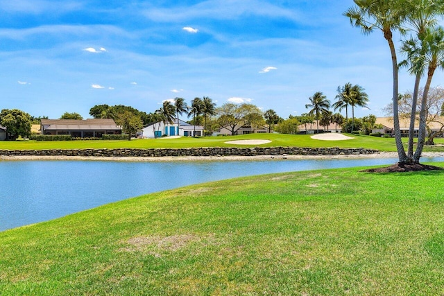 property view of water