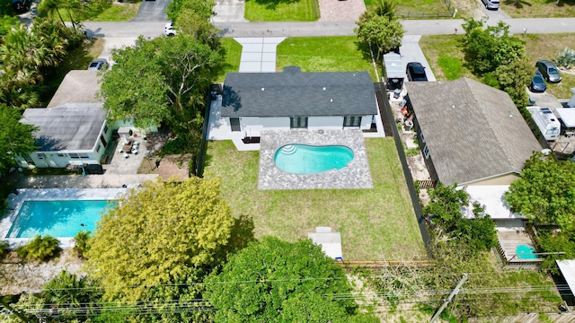 drone / aerial view