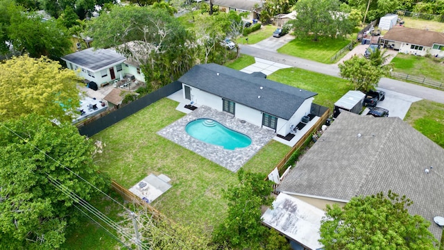 drone / aerial view