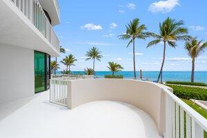 2917 S Ocean Blvd Unit 103, Highland Beach, FL 33487 - exterior space featuring a water view