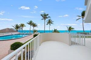 2917 S Ocean Blvd Unit 103, Highland Beach, FL 33487 - view of pool with a water view