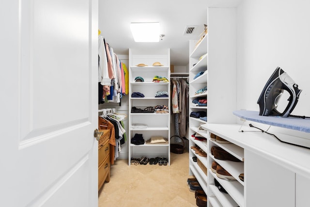 2917 S Ocean Blvd Unit 103, Highland Beach, FL 33487 - spacious closet with visible vents