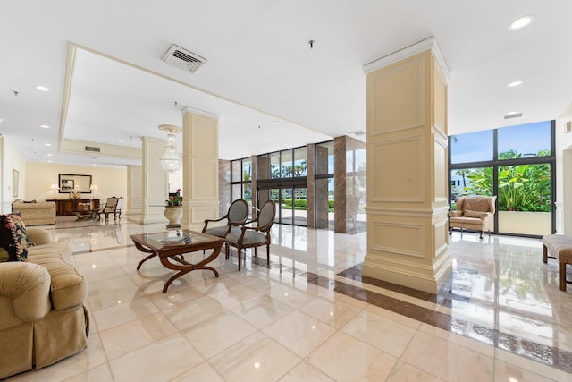 2917 S Ocean Blvd Unit 103, Highland Beach, FL 33487 - community lobby with visible vents