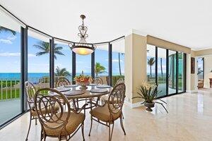 2917 S Ocean Blvd Unit 103, Highland Beach, FL 33487 - view of sunroom / solarium