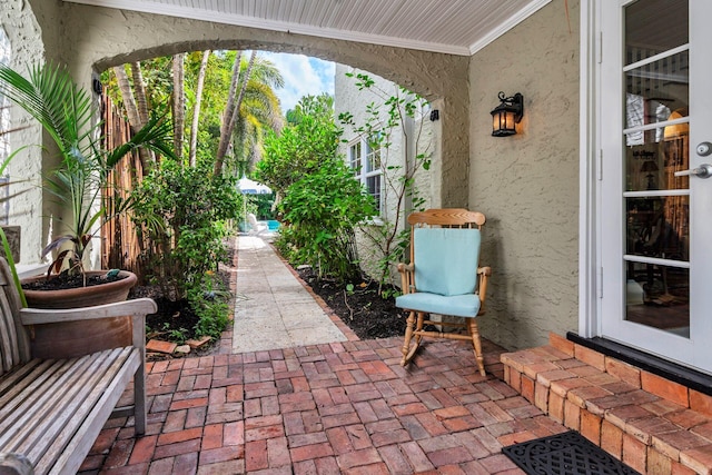 138 Greymon Dr, West Palm Beach, FL 33405 - view of patio featuring entry steps
