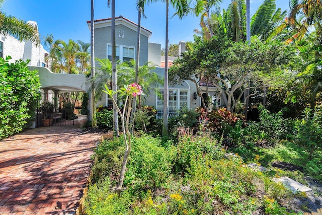 138 Greymon Dr, West Palm Beach, FL 33405 - view of front of home with stucco siding