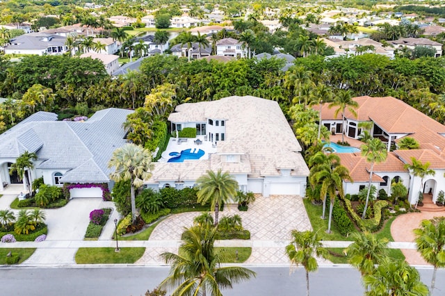 5784 Vintage Oaks Cir, Delray Beach, FL 33484 - drone / aerial view with a residential view