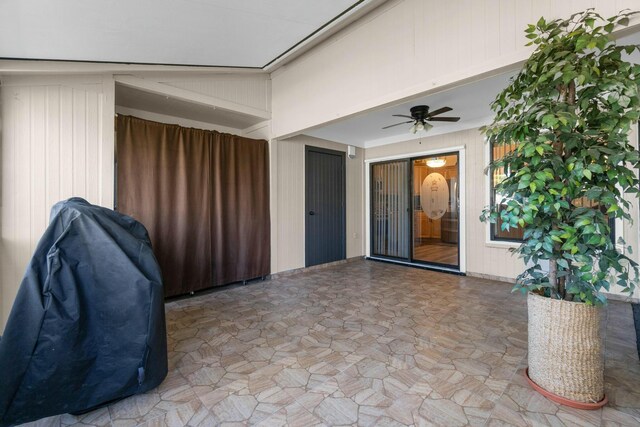 view of property exterior featuring a lawn and stucco siding