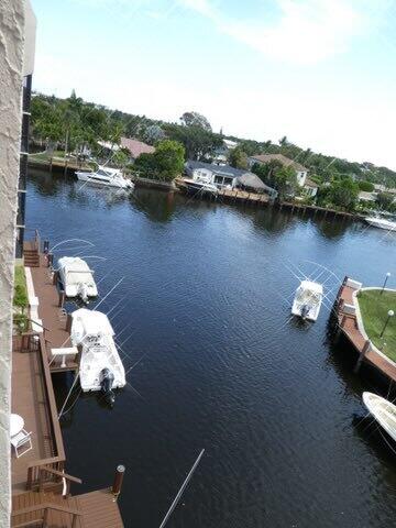 15 Royal Palm Way Unit 505, Boca Raton, FL 33432 - water view with a boat dock