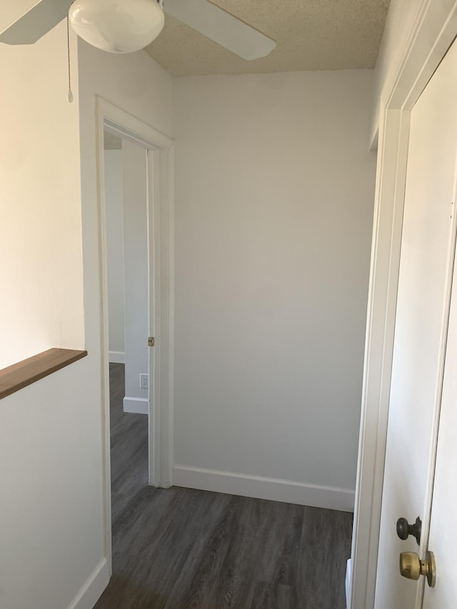 3342 Deer Creek Alba Way Unit 3342, Deerfield Beach, FL 33442 - hall featuring dark wood finished floors and baseboards