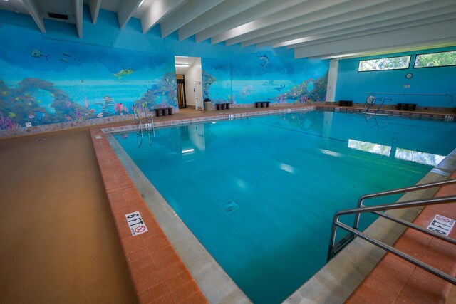view of pool
