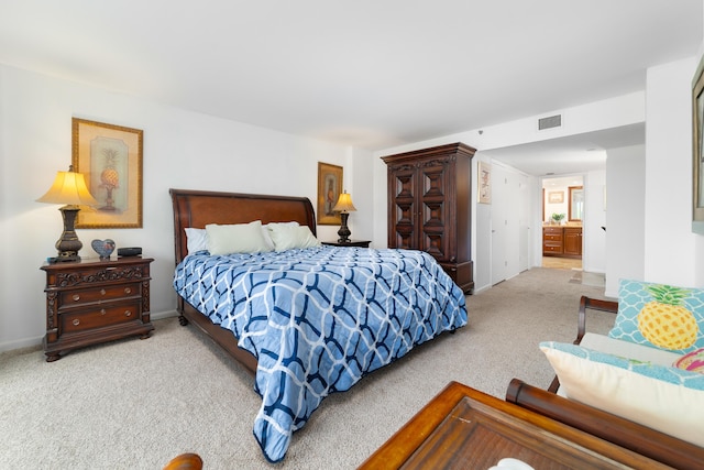 4301 N Ocean Blvd Unit 203, Boca Raton, FL 33431 - bedroom featuring visible vents and carpet floors