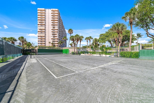 4301 N Ocean Blvd Unit 203, Boca Raton, FL 33431 - view of tennis court featuring fence