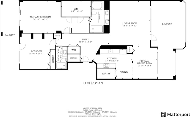 4301 N Ocean Blvd Unit 203, Boca Raton, FL 33431 - view of layout