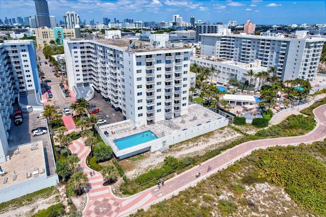 401 Ocean Dr Unit 220, Miami Beach, FL 33139 - pool featuring a water view and a patio area