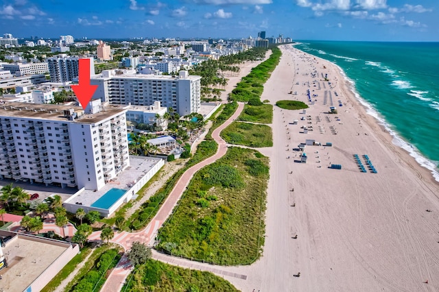 401 Ocean Dr Unit 220, Miami Beach, FL 33139 - birds eye view of property featuring a city view