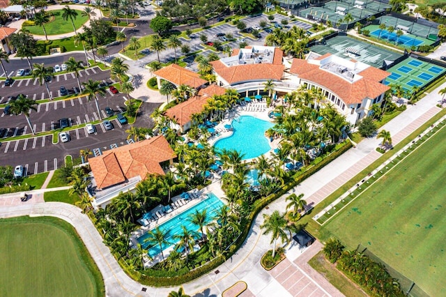 bird's eye view
