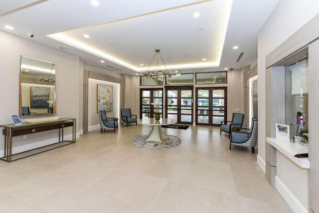 view of building lobby