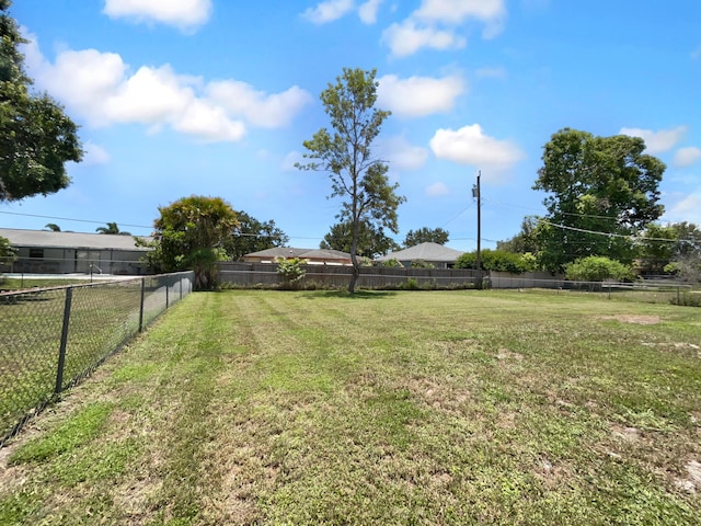 1541 SW Curry St, Port Saint Lucie, FL 34983 - view of fenced backyard