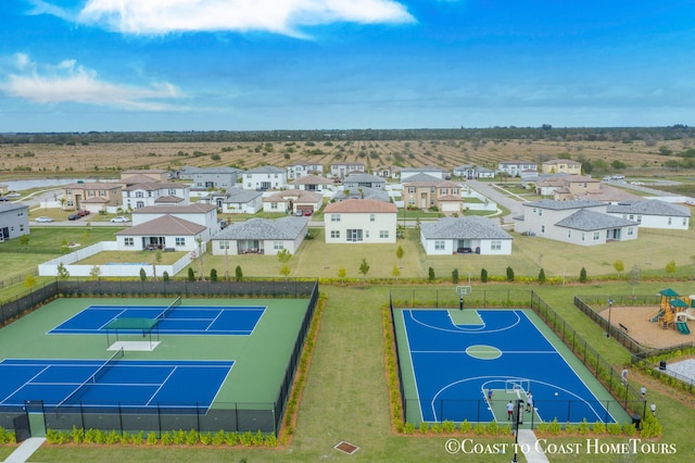 7568 NW Deysbrook Ln, Port Saint Lucie, FL 34987 - aerial view featuring a residential view