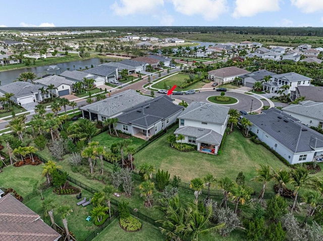 12408 Banner Ct, Palm Beach Gardens, FL 33412 - aerial view of residential area with a nearby body of water