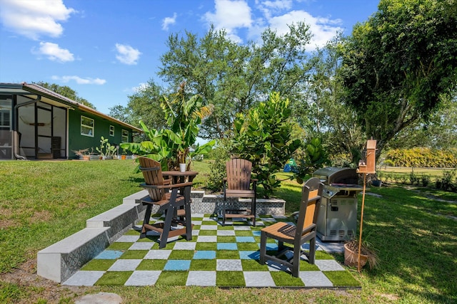 16629 74th Ave N, Palm Beach Gardens, FL 33418 - view of patio / terrace featuring area for grilling