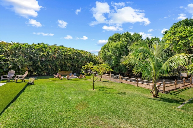 16629 74th Ave N, Palm Beach Gardens, FL 33418 - view of yard with fence