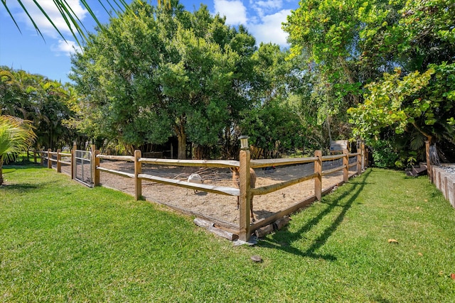 16629 74th Ave N, Palm Beach Gardens, FL 33418 - view of yard with fence