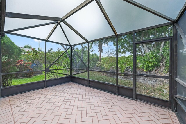 9305 Flynn Cir Unit 8, Boca Raton, FL 33496 - view of unfurnished sunroom