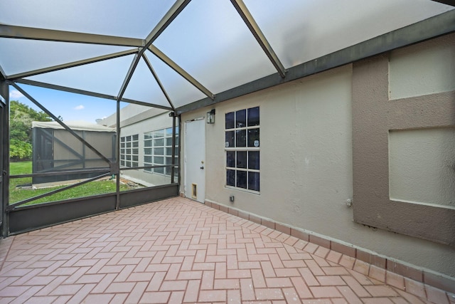 9305 Flynn Cir Unit 8, Boca Raton, FL 33496 - view of unfurnished sunroom