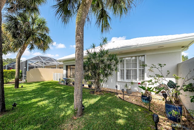 8483 Beaconhill Rd, Palm Beach Gardens, FL 33410 - view of yard