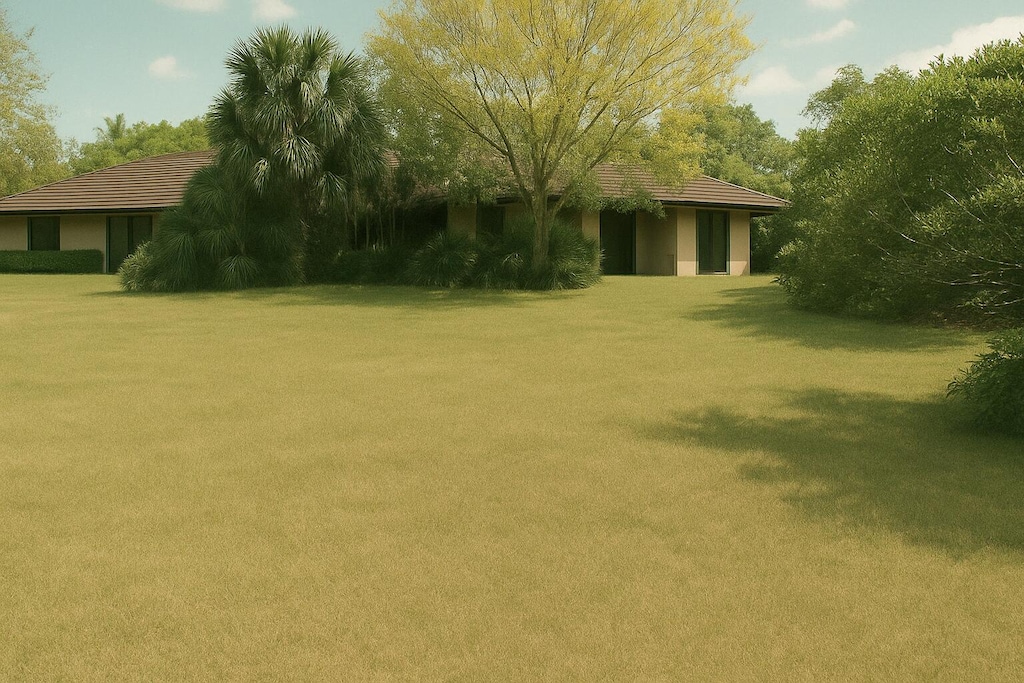 8862 Wendy Ln S, West Palm Beach, FL 33411 - view of grassy yard