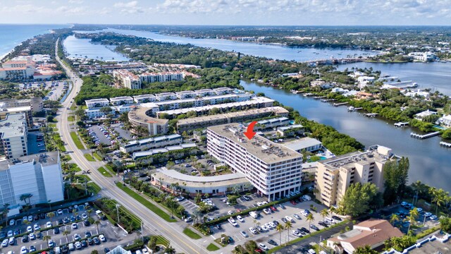 3589 S Ocean Blvd Unit 509, South Palm Beach, FL 33480 - aerial view of a large body of water