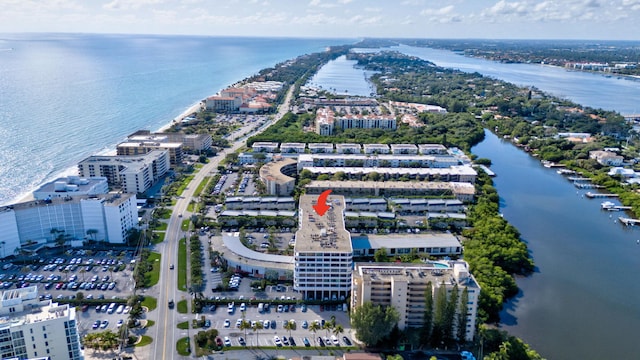 3589 S Ocean Blvd Unit 509, South Palm Beach, FL 33480 - view of property location with a nearby body of water and nearby urban area