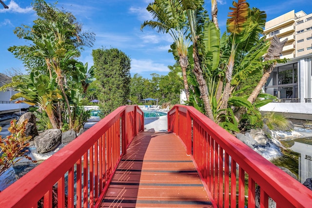 3589 S Ocean Blvd Unit 509, South Palm Beach, FL 33480 - view of property's community with a pool