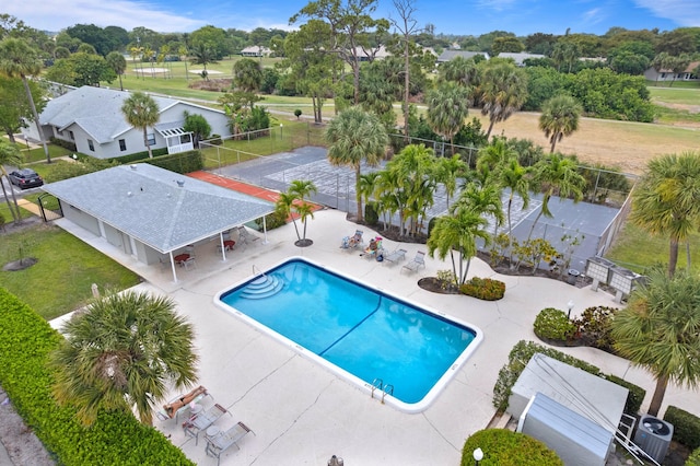 2707 Lowson Blvd Unit B, Delray Beach, FL 33445 - bird's eye view