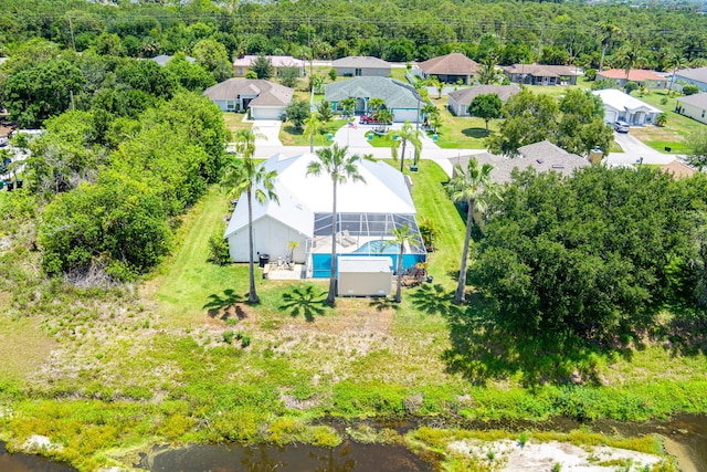 2266 SW Monterrey Ln, Port Saint Lucie, FL 34953 - aerial perspective of suburban area