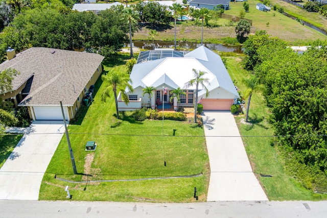 2266 SW Monterrey Ln, Port Saint Lucie, FL 34953 - aerial view of property and surrounding area