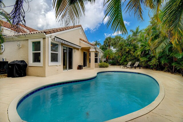 17586 Tiffany Trace Dr, Boca Raton, FL 33487 - outdoor pool with a patio