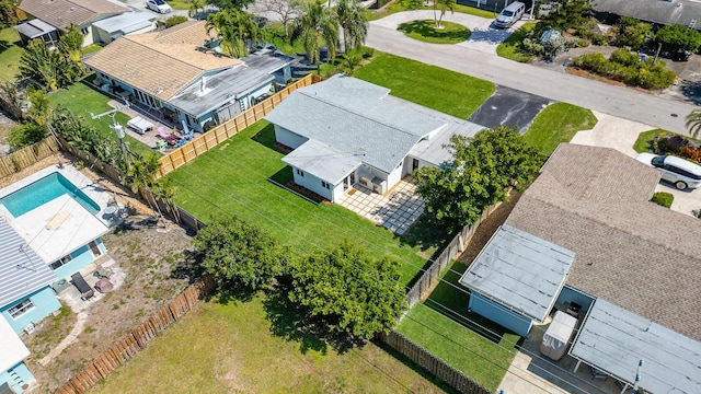 2771 NE 53rd St, Lighthouse Point, FL 33064 - birds eye view of property featuring a residential view
