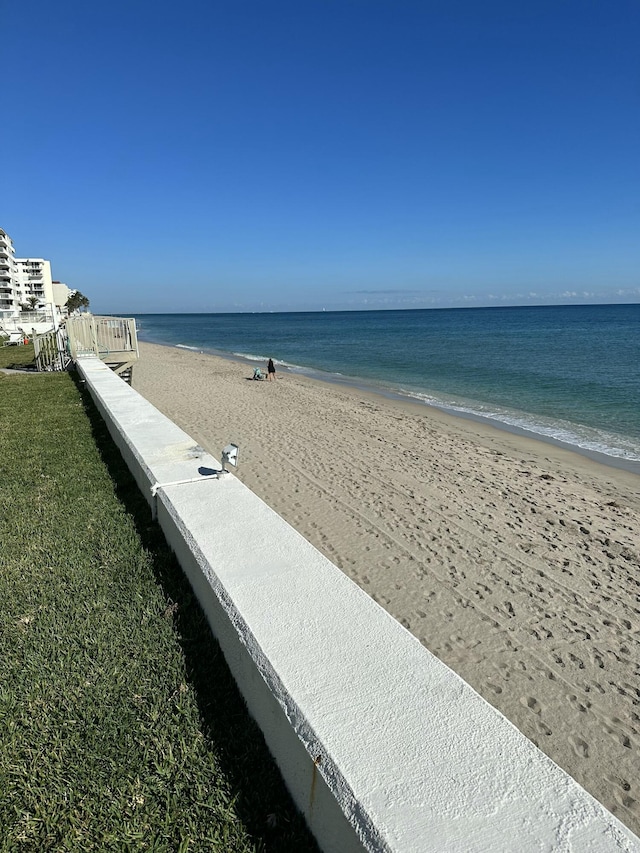 3570 S Ocean Blvd Unit 205, South Palm Beach, FL 33480 - view of water feature with a beach view