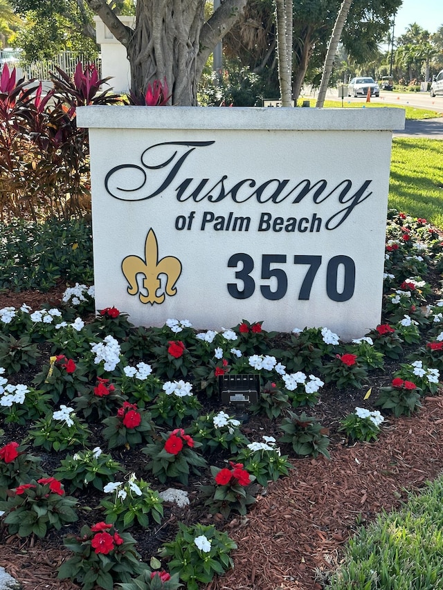 3570 S Ocean Blvd Unit 205, South Palm Beach, FL 33480 - view of community sign
