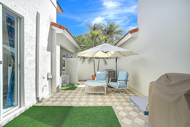 view of patio