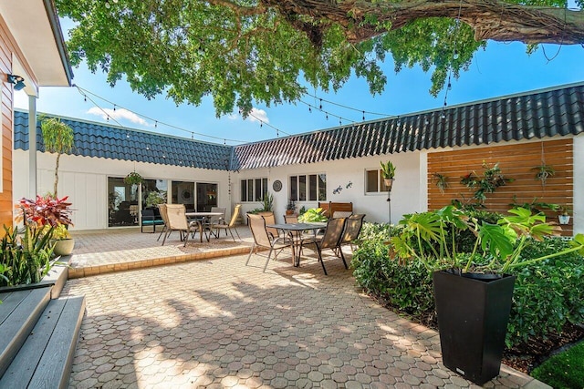 view of patio / terrace with outdoor dining area