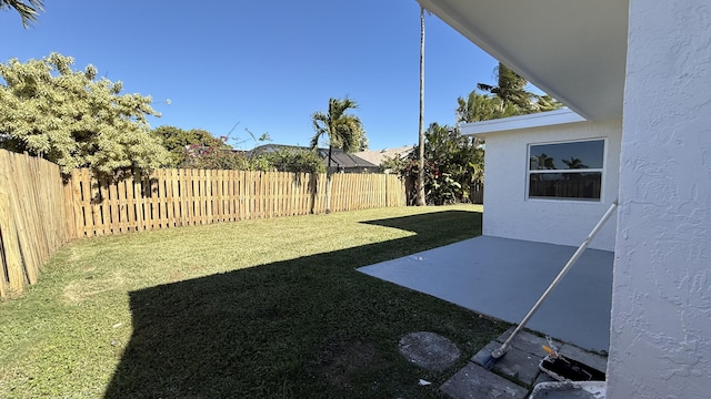 11771 NW 37th St, Sunrise, FL 33323 - view of yard featuring a patio and a fenced backyard