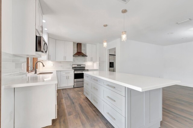 4770 Fox Hunt Trl, Boca Raton, FL 33487 - kitchen with stainless steel range with electric cooktop, black dishwasher, wall chimney range hood, a sink, and decorative backsplash