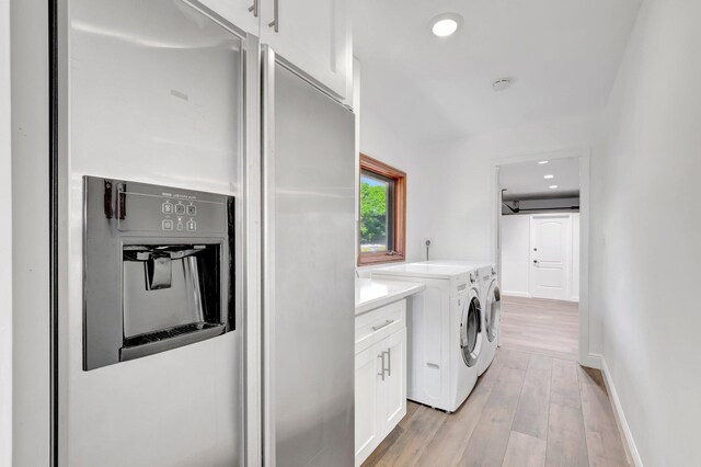 4770 Fox Hunt Trl, Boca Raton, FL 33487 - garage with a wall mounted air conditioner, recessed lighting, baseboards, and a garage door opener