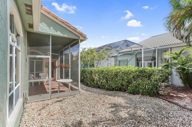 23437 Torre Cir, Boca Raton, FL 33433 - view of yard with a sunroom