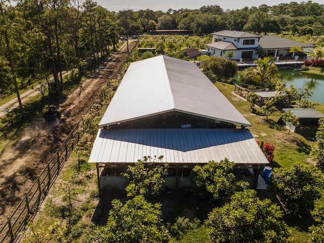 2810 F Rd, Loxahatchee Groves, FL 33470 - view from above of property with a large body of water