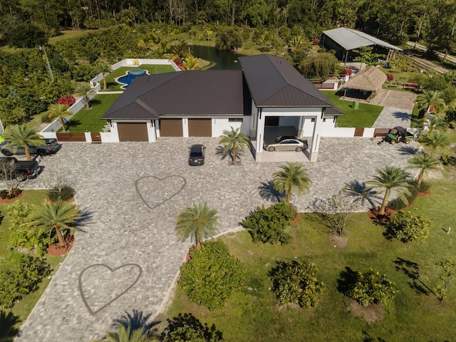 2810 F Rd, Loxahatchee Groves, FL 33470 - aerial view of property and surrounding area with a forest